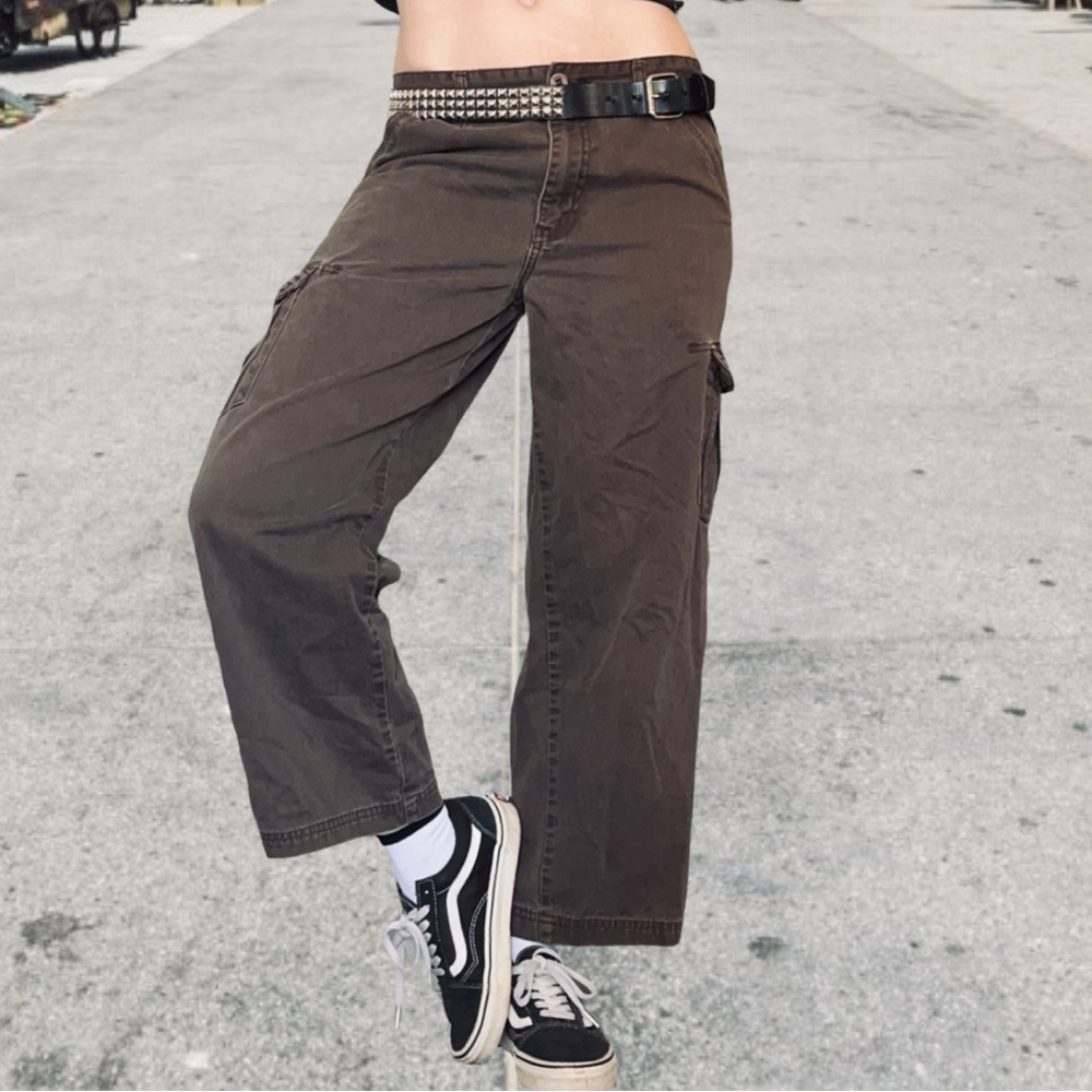 Vintage Hurley Brown Skater Cargo Pants